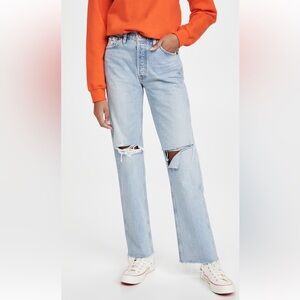 RE/DONE 90s High Rise Rigid Loose Jeans